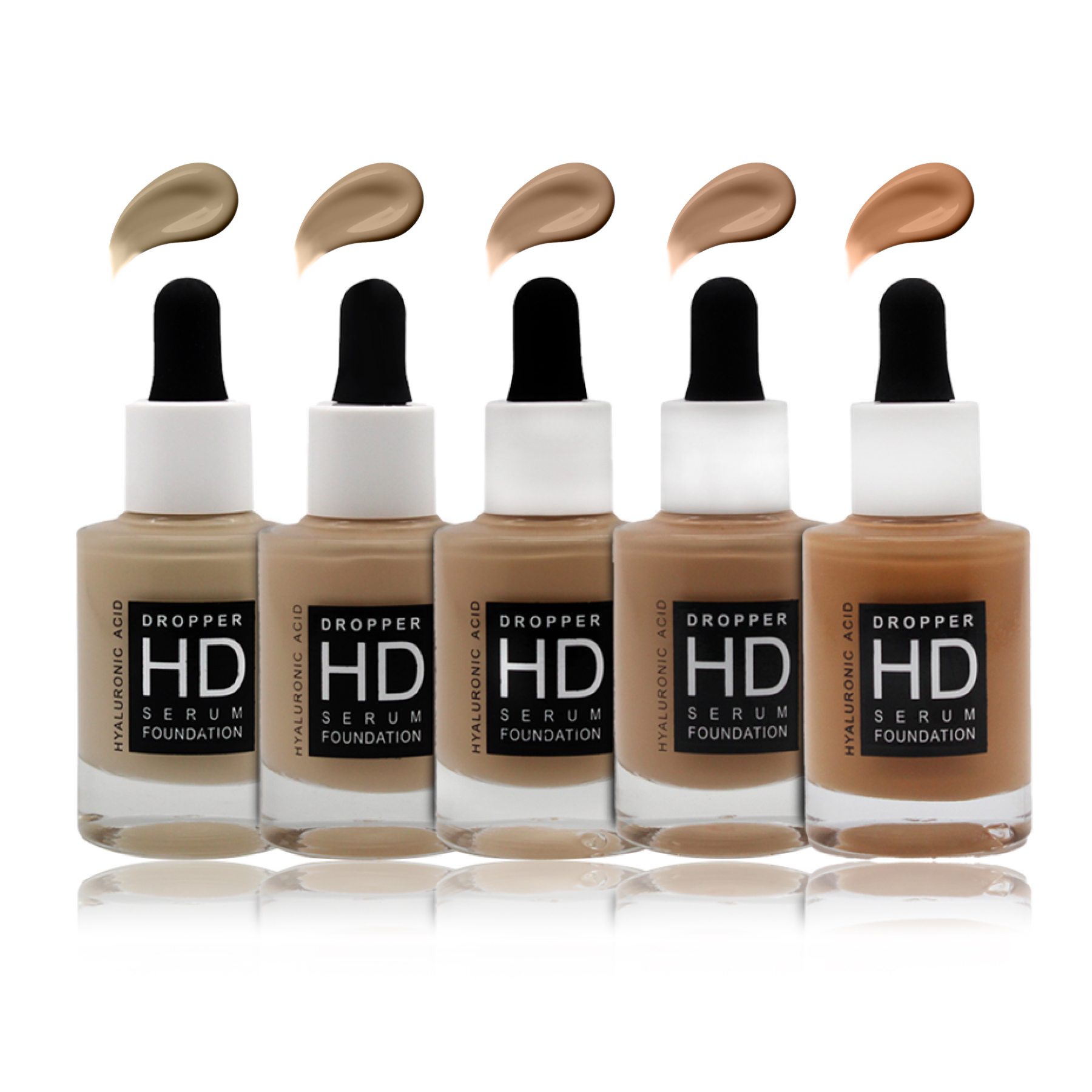 HD מייקאפ סרום בטפטפת בתוספת חומצה היאלורונית