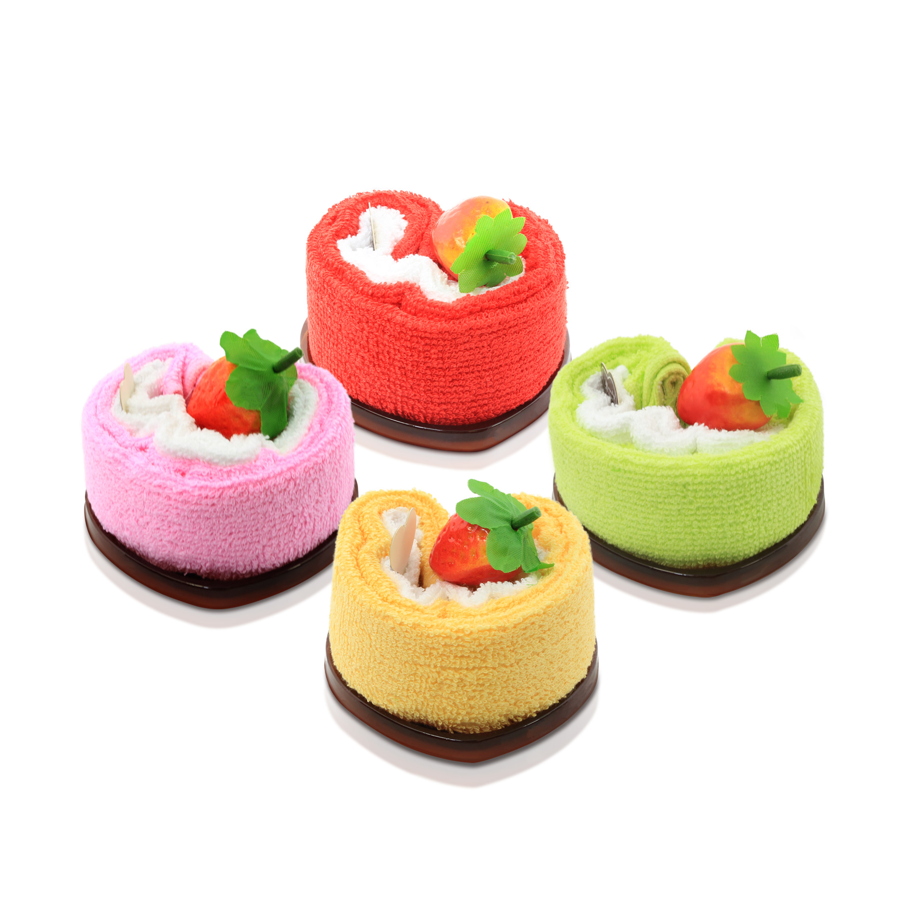 מארז מגבת בצורת עוגה