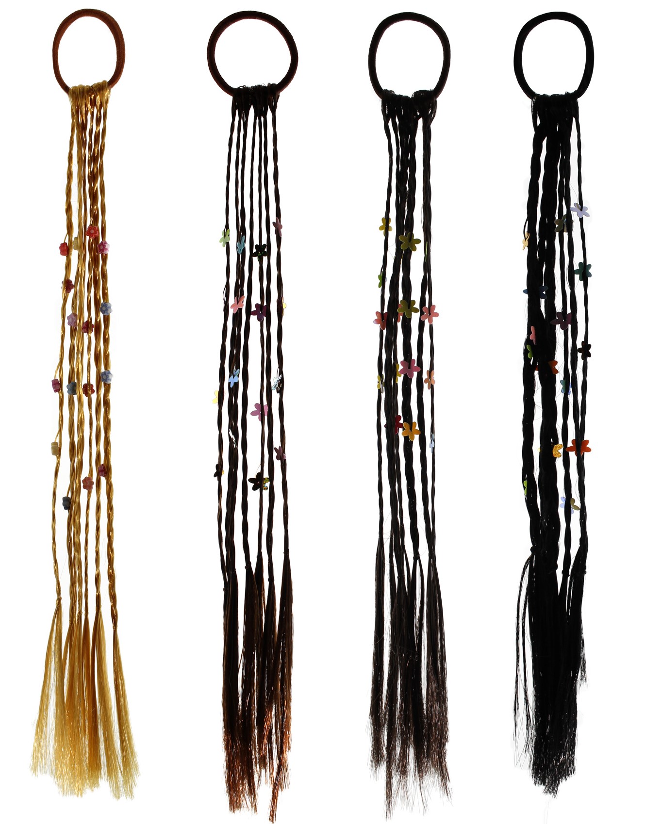 גומיה מעוטרת צמות