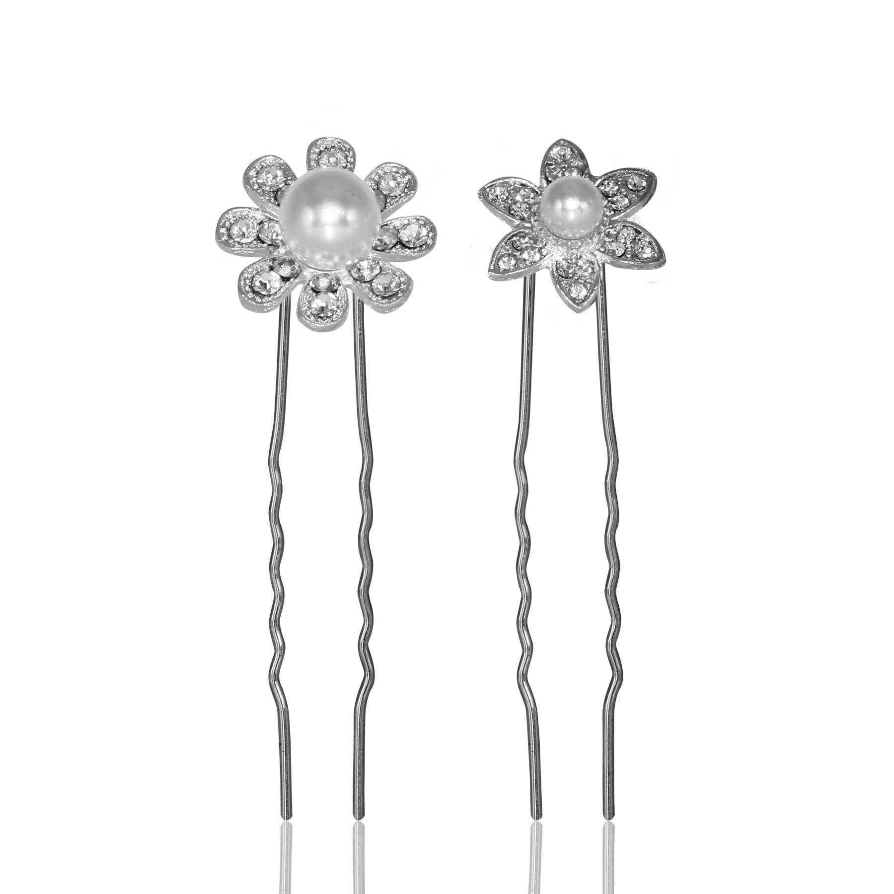 פרח עם פנינה