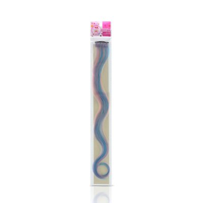 תוספת שיער מסולסלת צבעונית