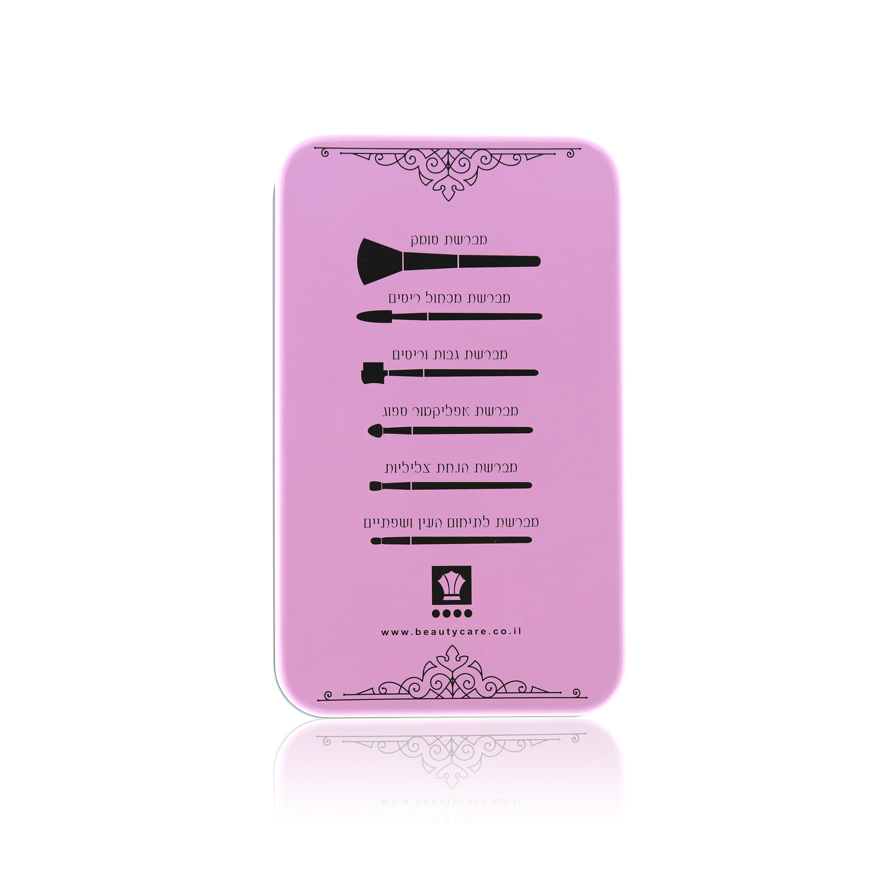 רב שימושית TO-GO סט 6 מכחולי איפור באריזת