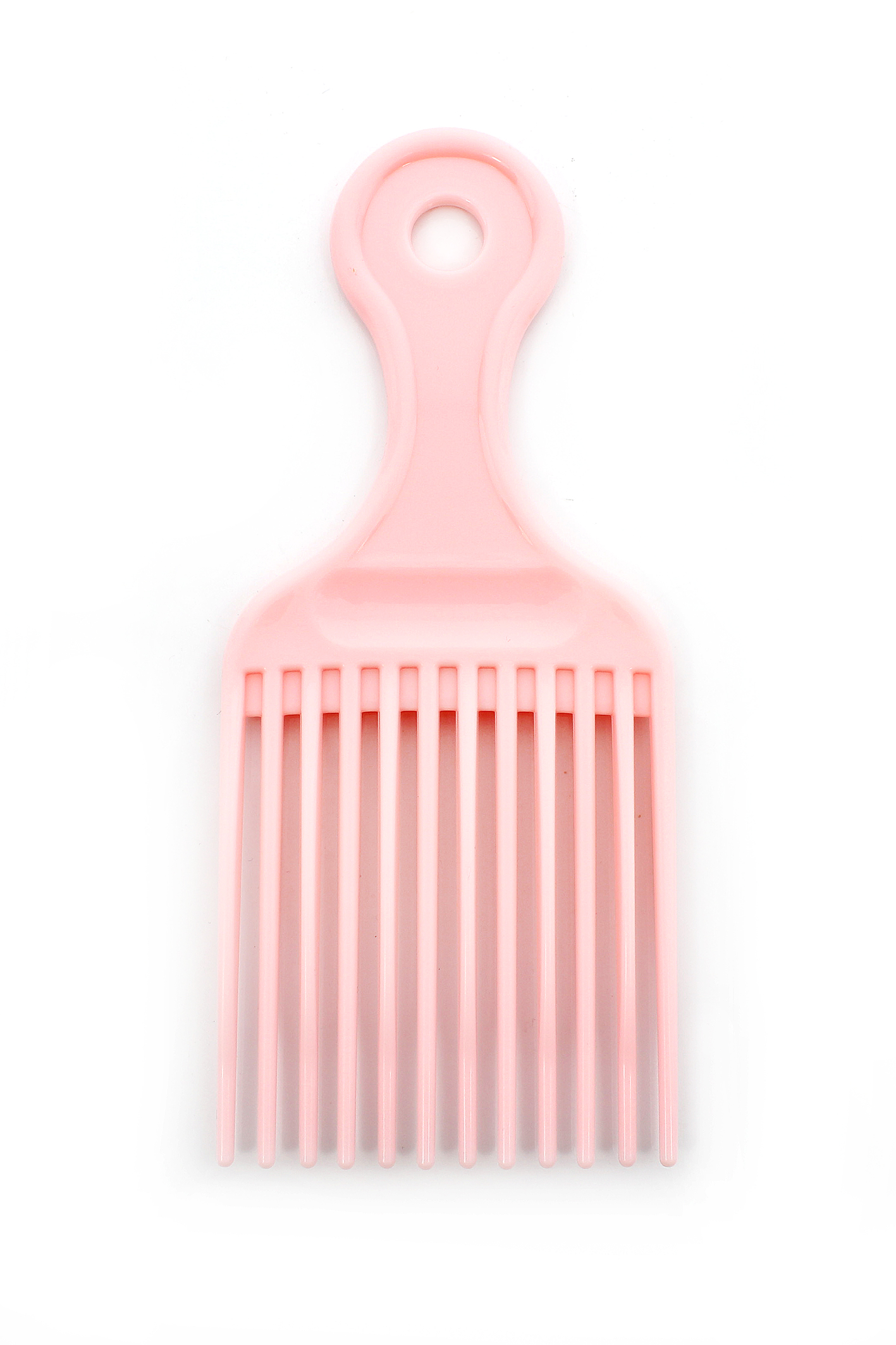 מסרק לתסרוקות עם 'מזלג' עשוי פלסטיק