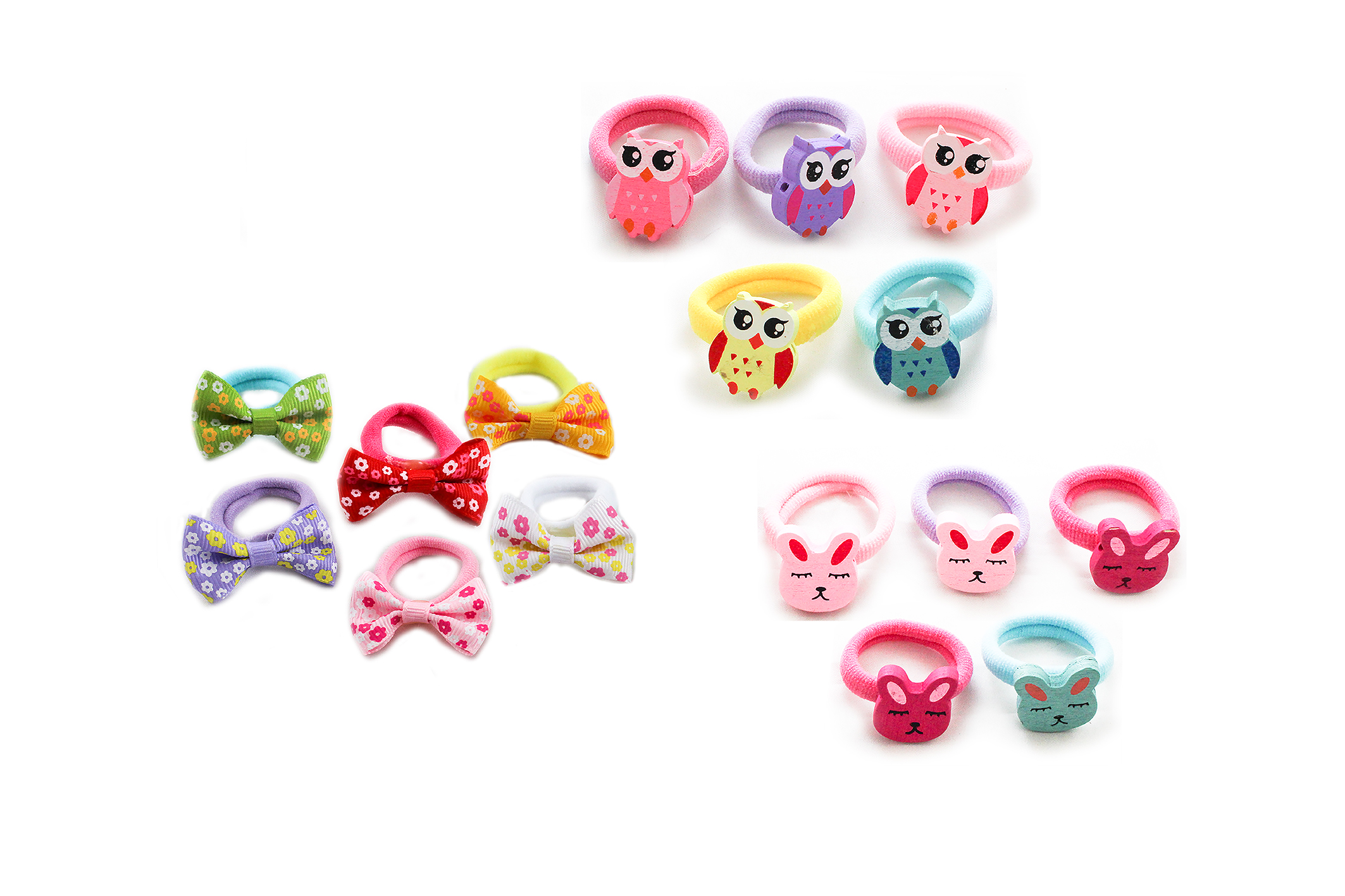 גומיות ריבס עם פפיון/עיטורים