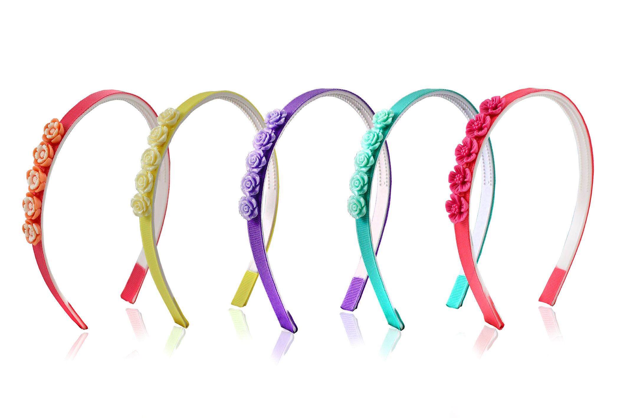 קשתות מעוטרות פרחי פימו