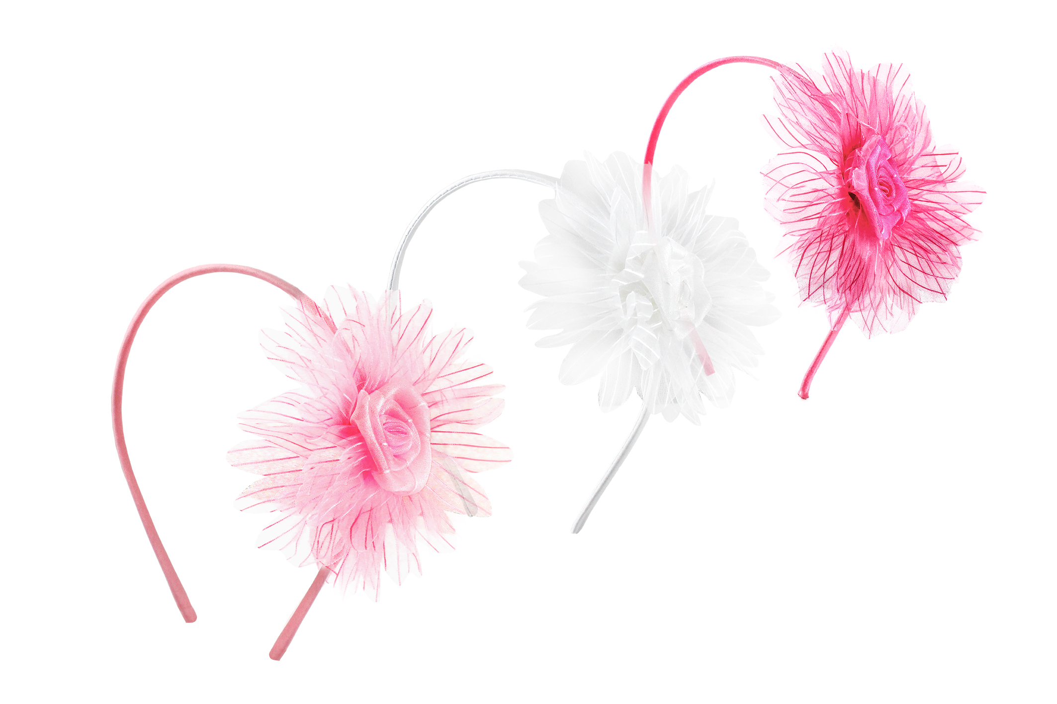 קשת לשיער מעוטרת פרח ודנטל