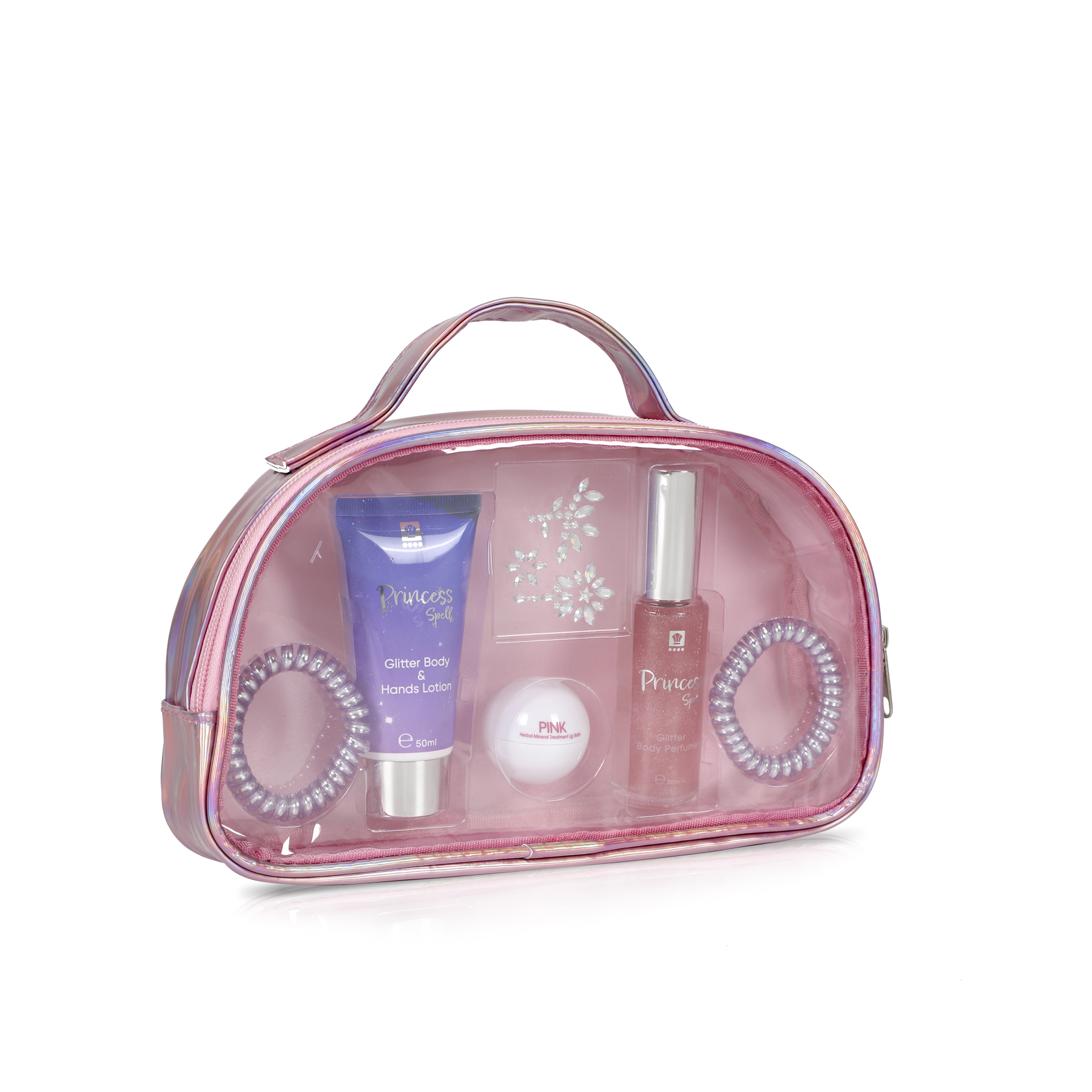 תיק קוסמטי טיפוח גוף ושפתיים לנסיכות