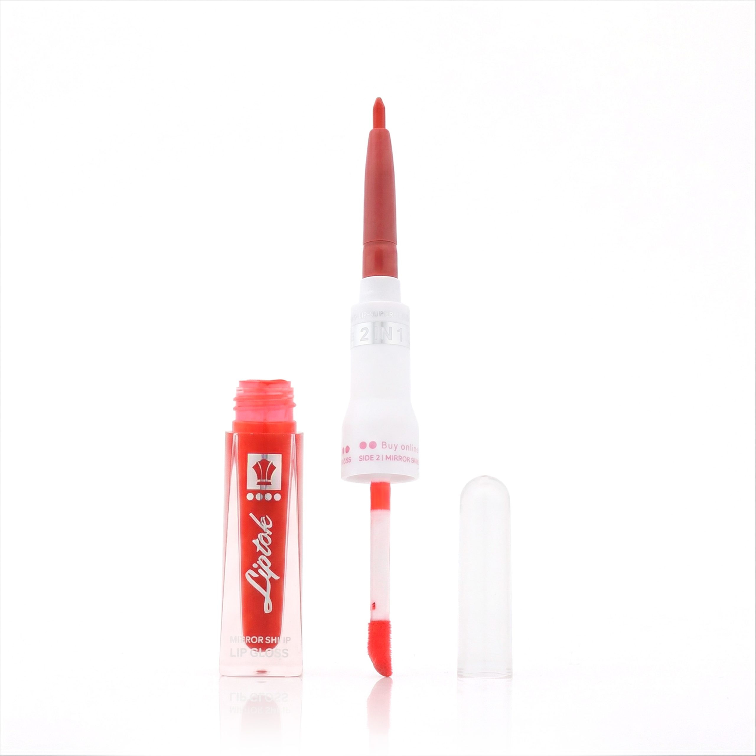 ליפגלוס דו-צדדי עם תוחם שפתיים