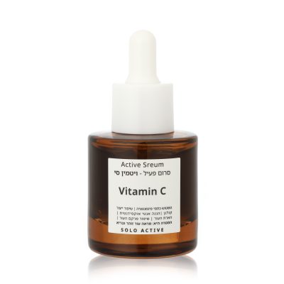 4 'מס - C סרום פעיל עם ויטמין SOLOACTIVE